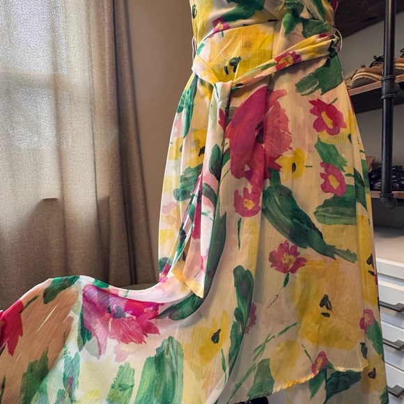 DKNY-Floral Wrap Dress - Multicolor - Picture 7 of 11